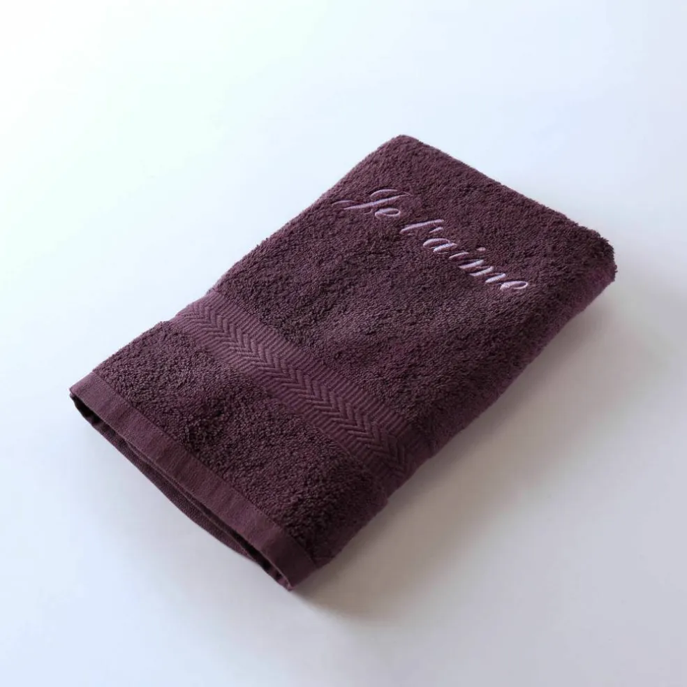 Collection serviettes de bain personnalisées - confort moelleux 420 g/m²