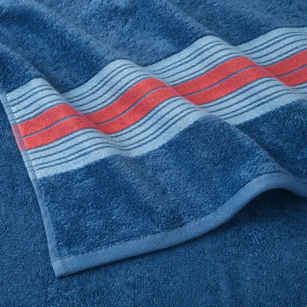 Collection serviettes de bain 420 gr/m² liteau rayures bayadères