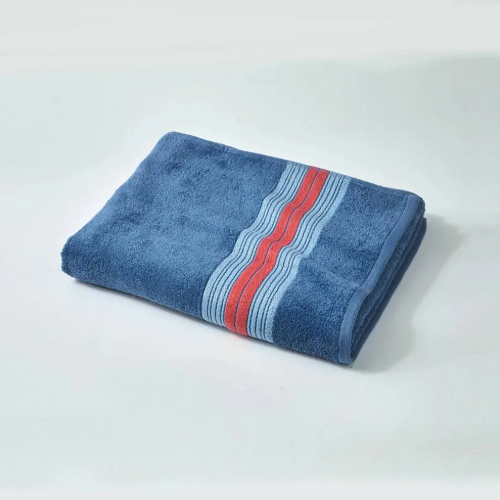 Collection serviettes de bain 420 gr/m² liteau rayures bayadères