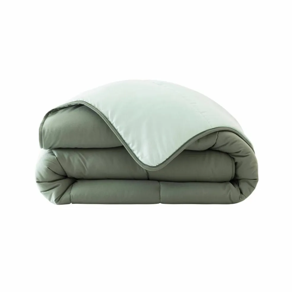 Couette bicolore microfibre 350 g/m²