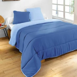 Couette bicolore microfibre 500 g/m²