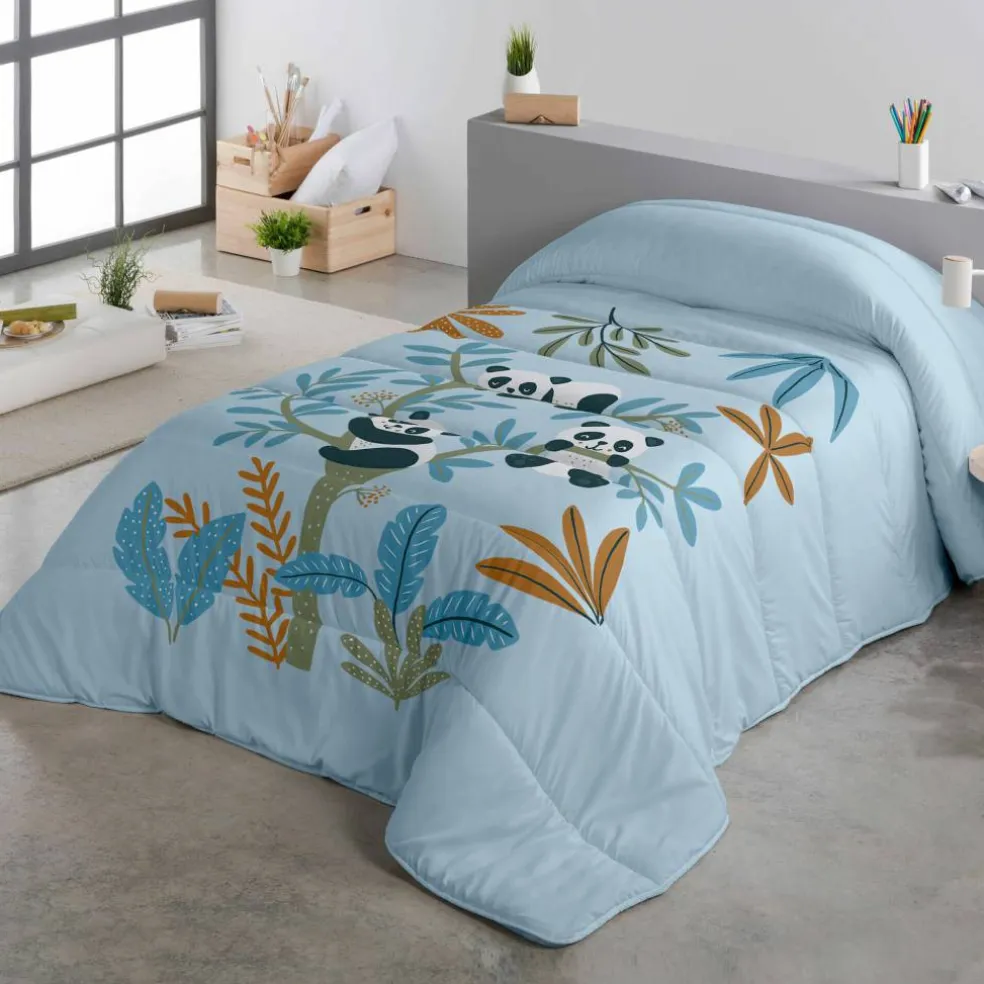 Couette enfant microfibre pandas 200 g/m²