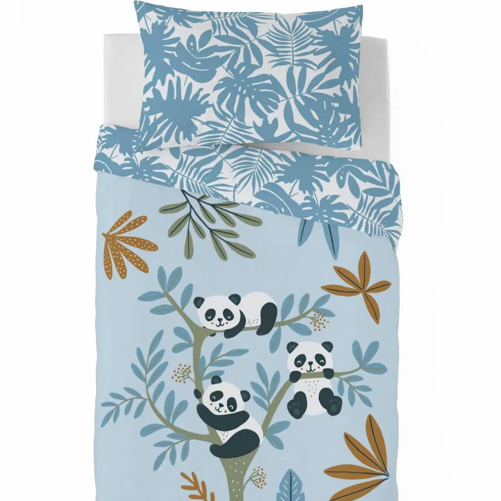 Couette enfant microfibre pandas 200 g/m²