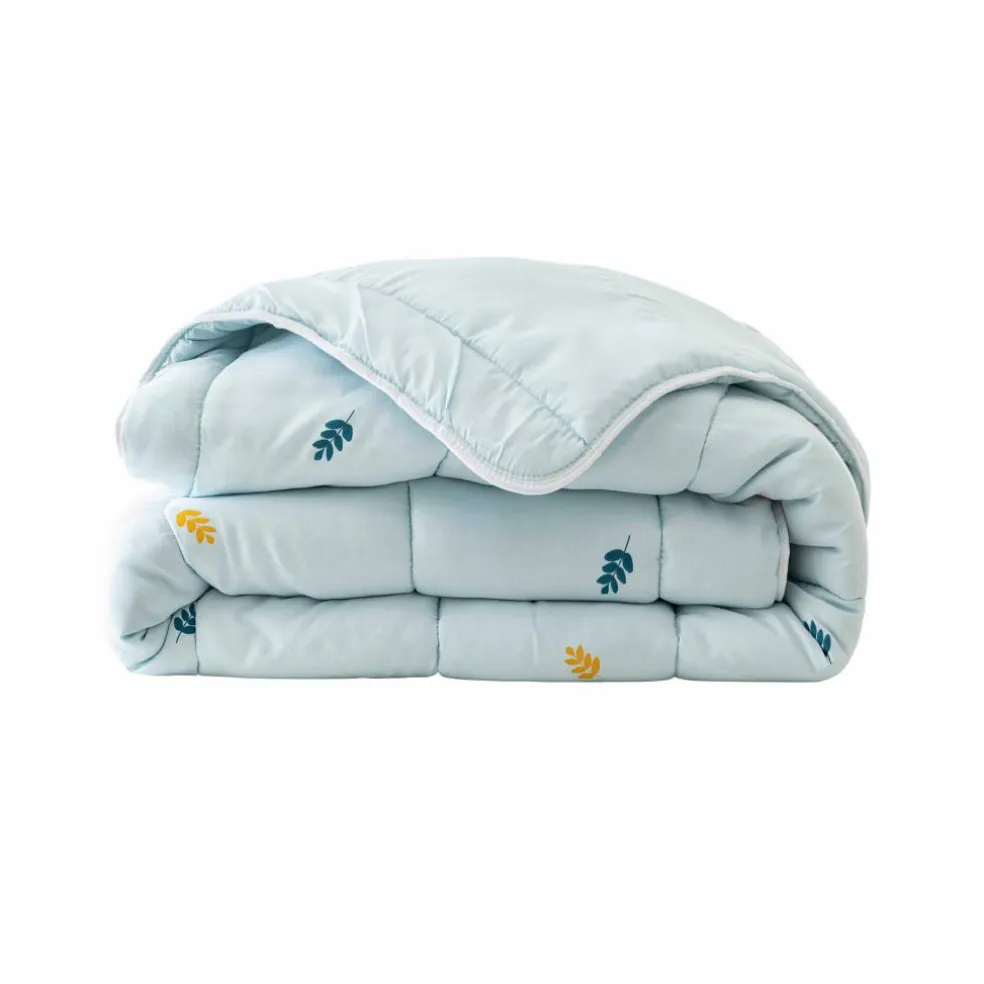 Couette microfibre imprimé végétal 400 g/m²