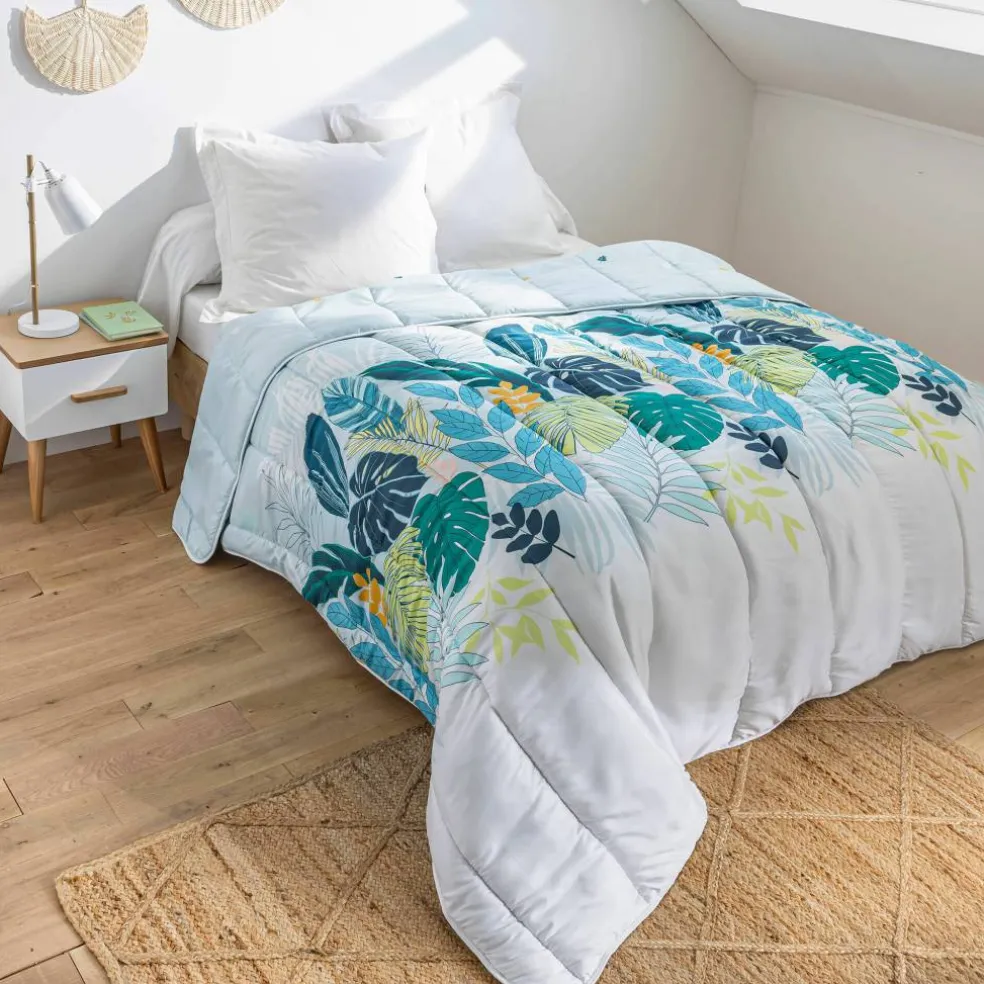 Couette microfibre imprimé végétal 200 g/m²