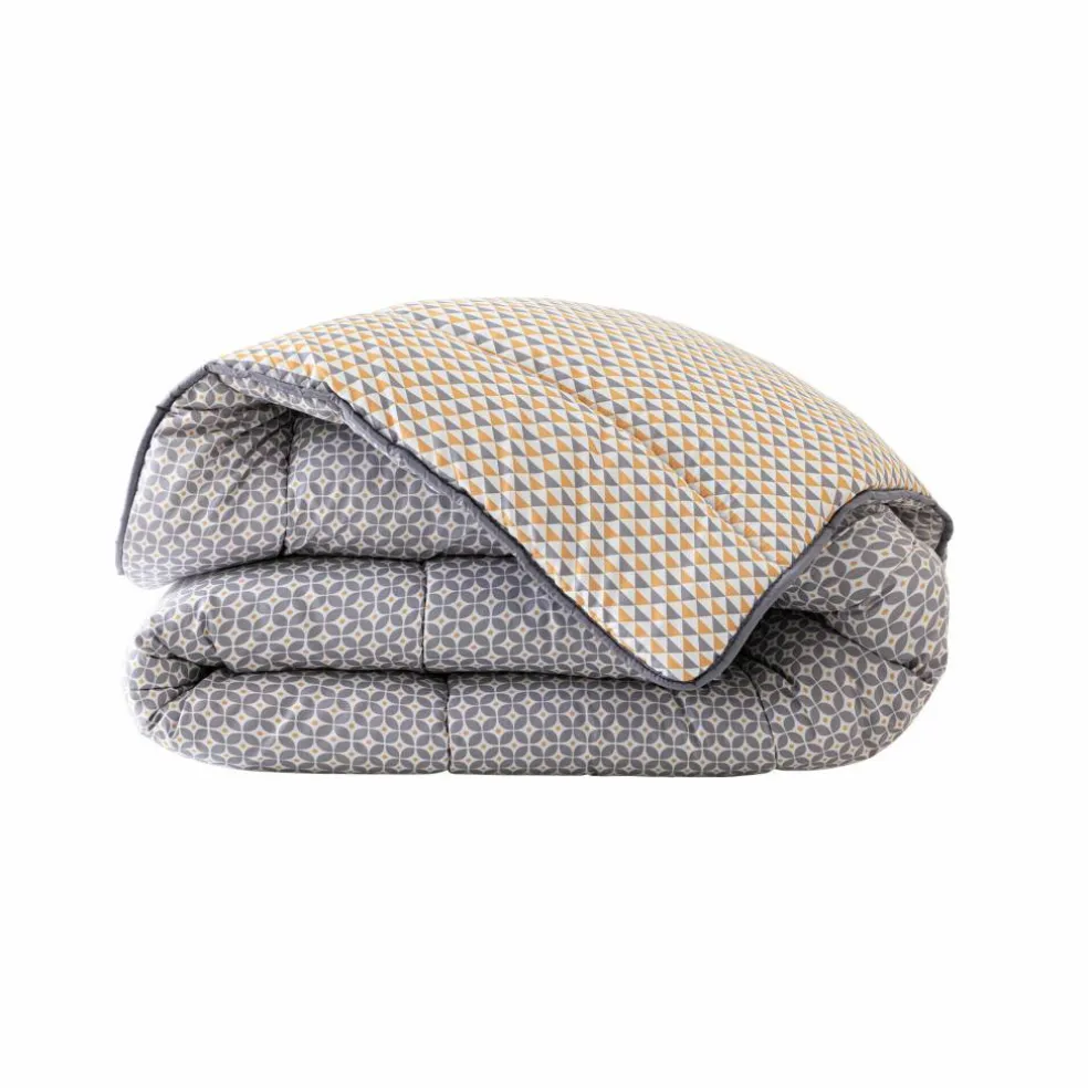 Couette microfibre micro imprimé graphique 400 g/m²