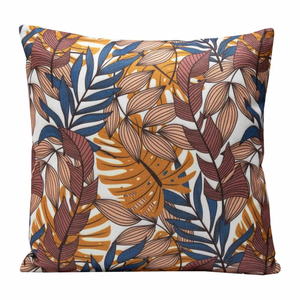 Coussin carré inspiration jungle