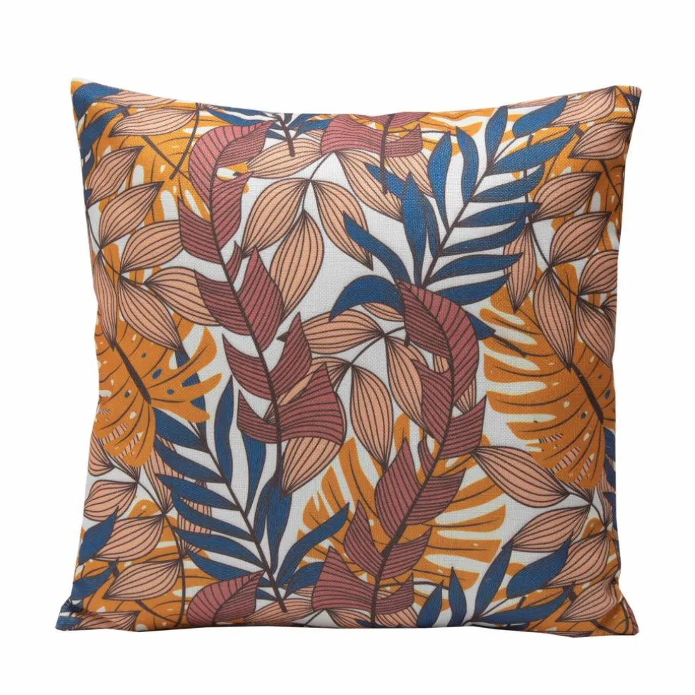 Coussin carré inspiration jungle