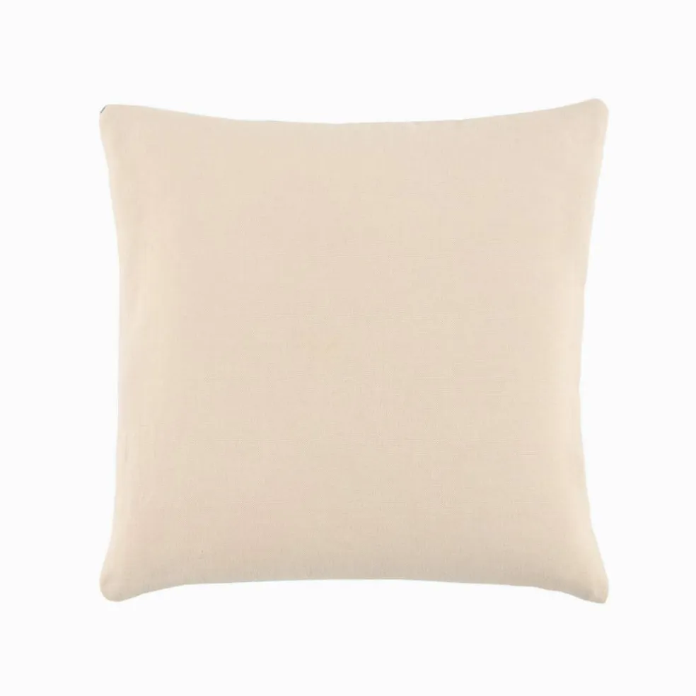Coussin imprimé soleil et damier