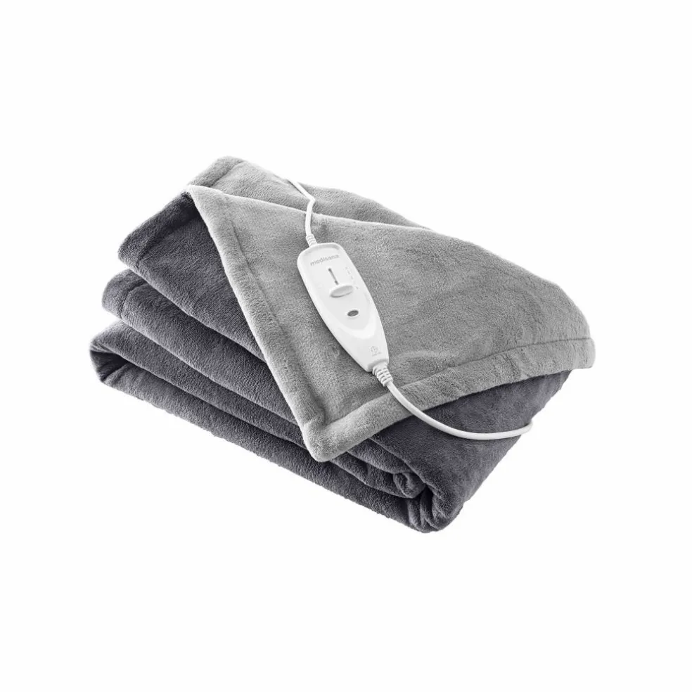 Couverture chauffante bicolore