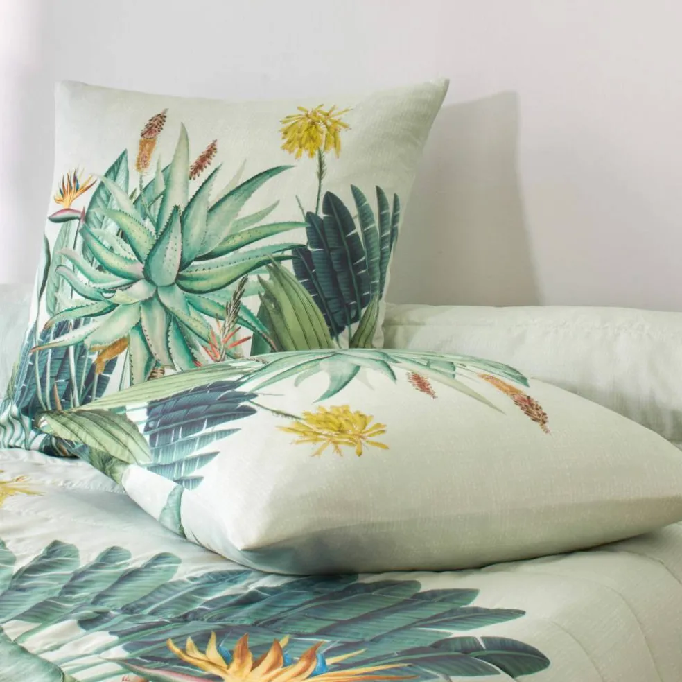 Couvre-lit matelassé Tropical