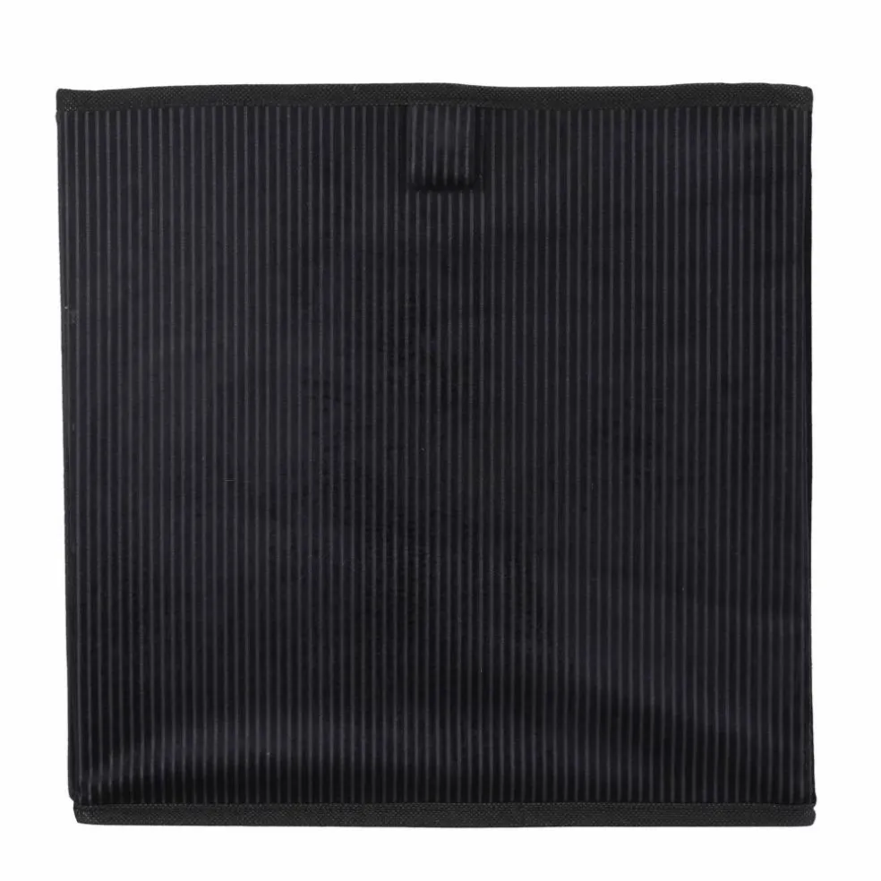 Cube de rangement pliable, velours
