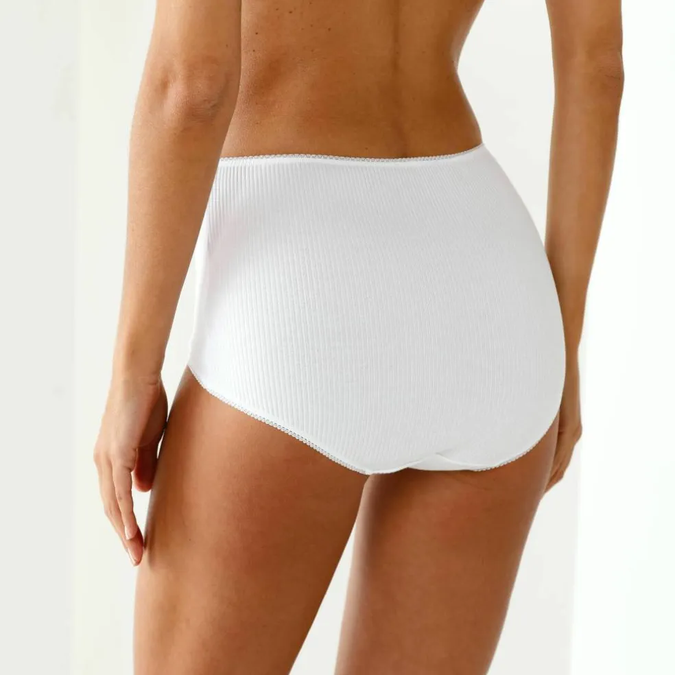 Culotte coton stretch côtes plates forme maxi