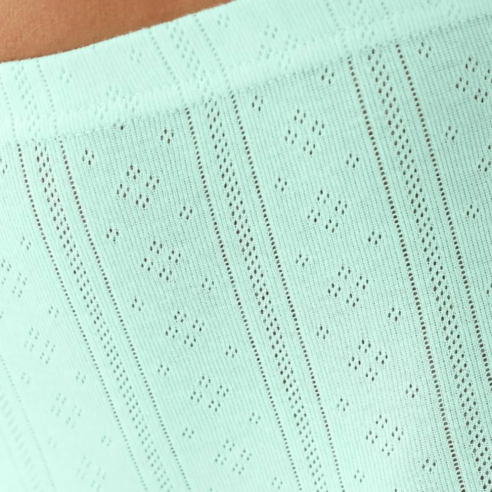 Culotte forme maxi coton motifs jacquard – Lot de 4