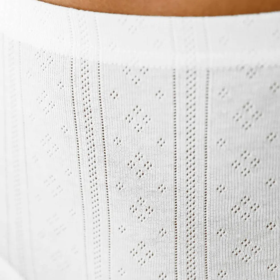 Culotte forme maxi coton motifs jacquard – Lot de 4
