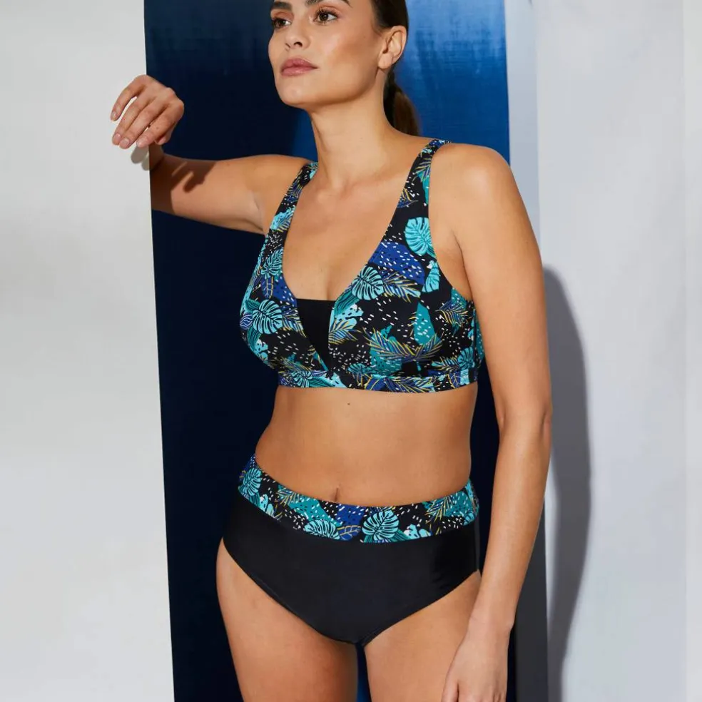 Culotte imprimée maxi ligne post-opératoire PALOMBIA