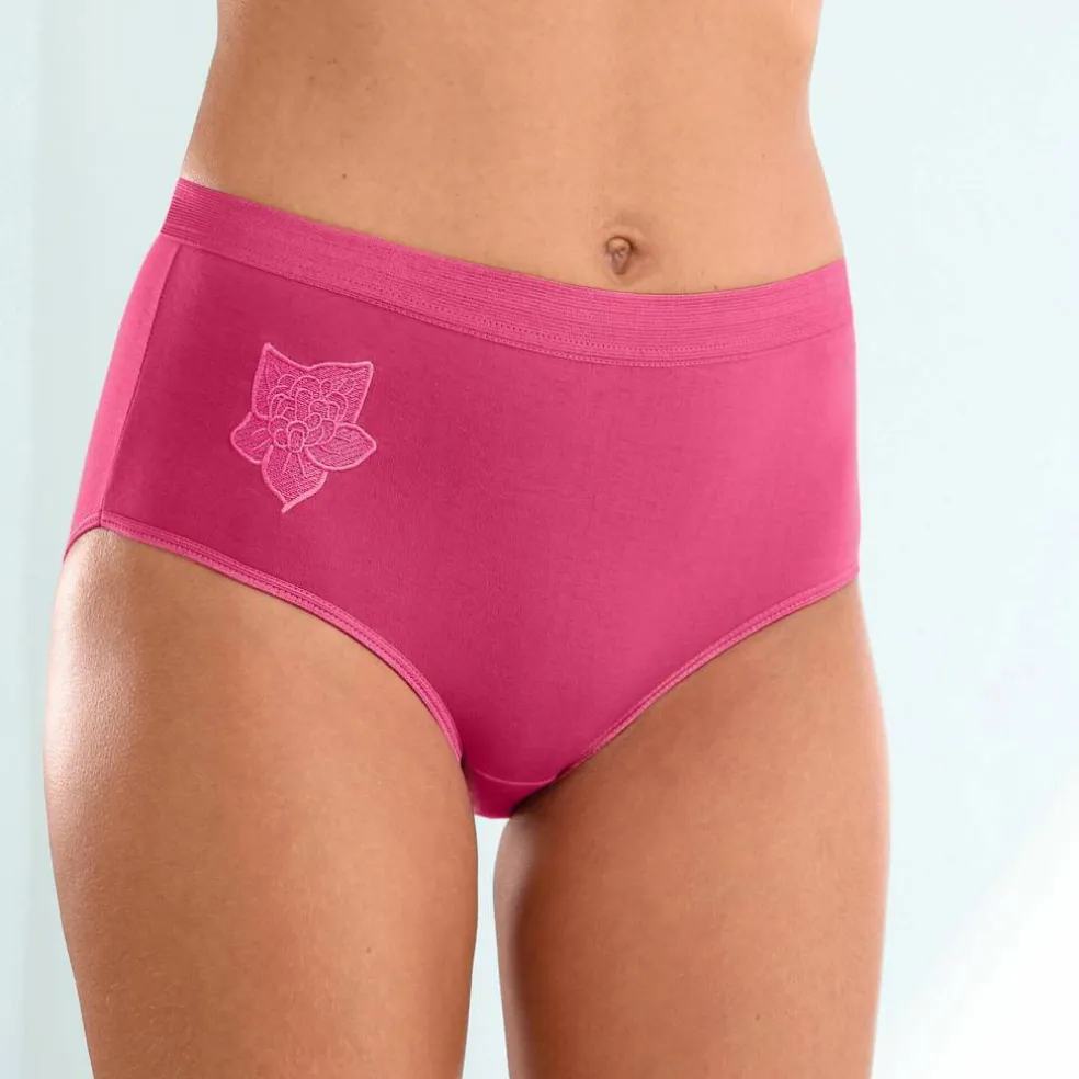 Culotte maxi brodée - lot de 4