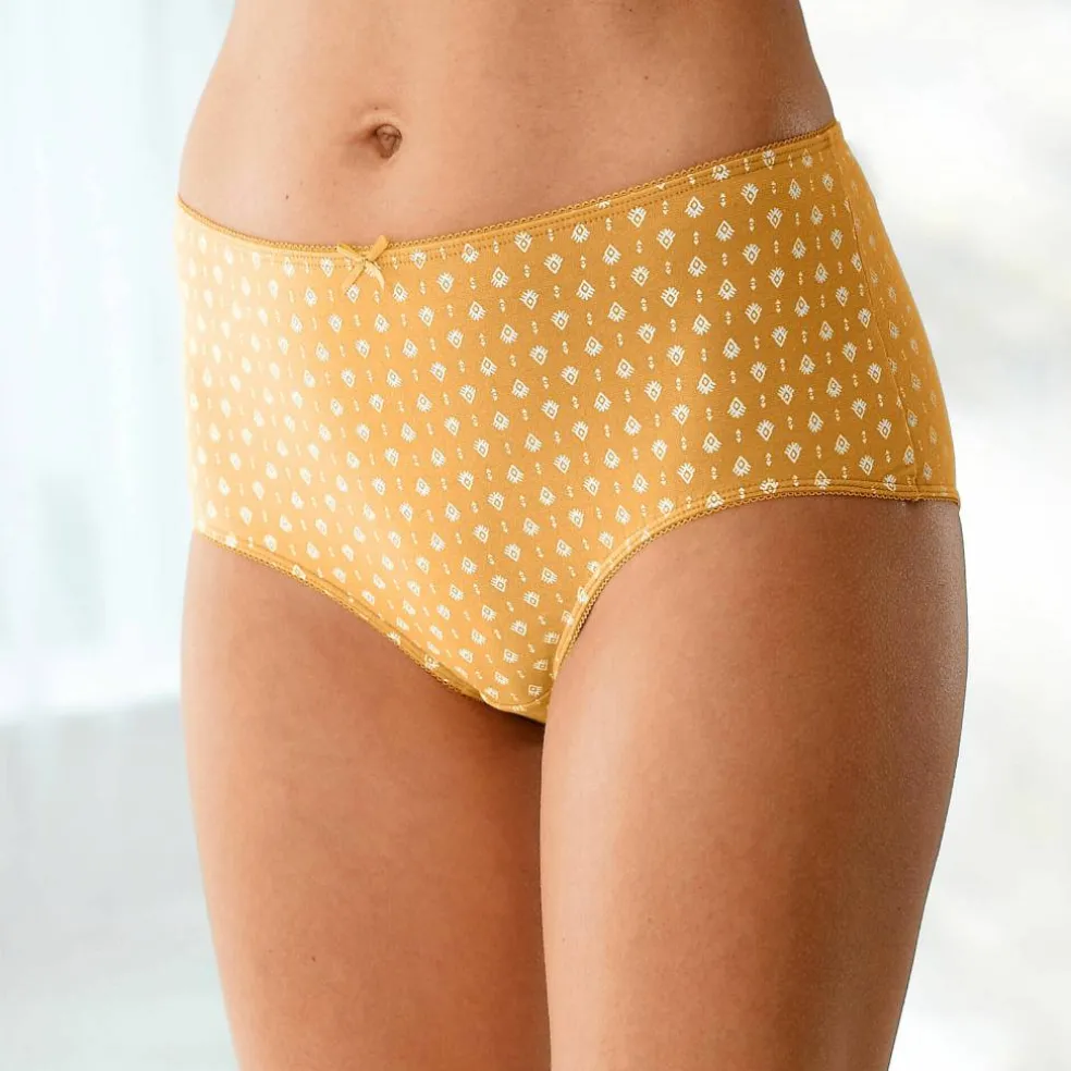 Culotte maxi coton "graphique" - lot de 4