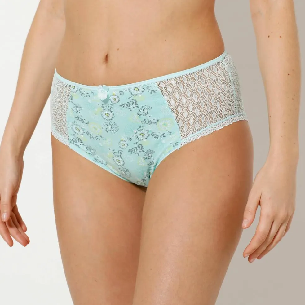 Culotte maxi coton imprimé « printemps" Coria – Lot de 2