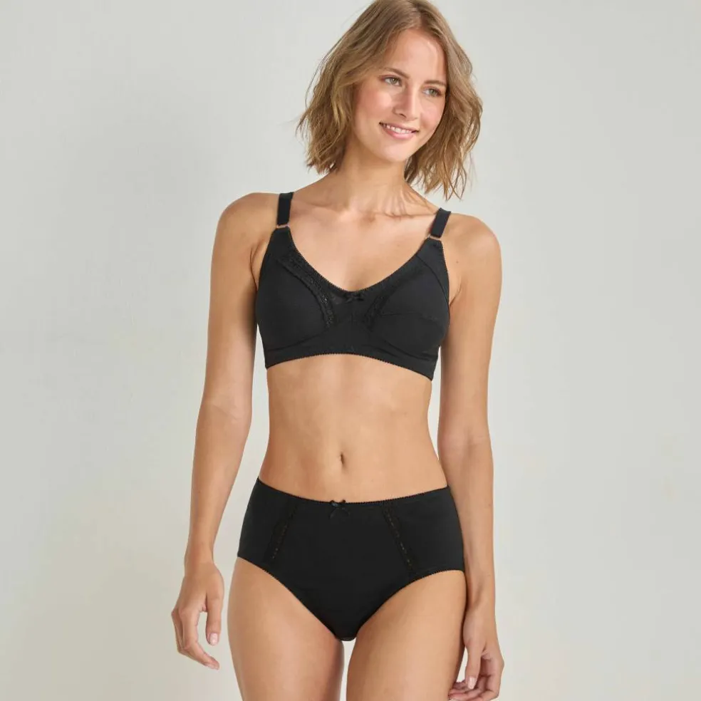 Culotte maxi en coton ajouré - Lot de 2