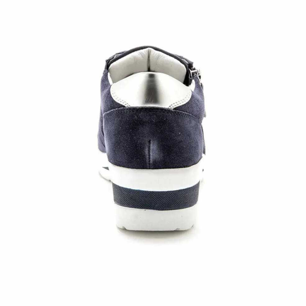 Derbies à lacets largeur confort, petit compensé