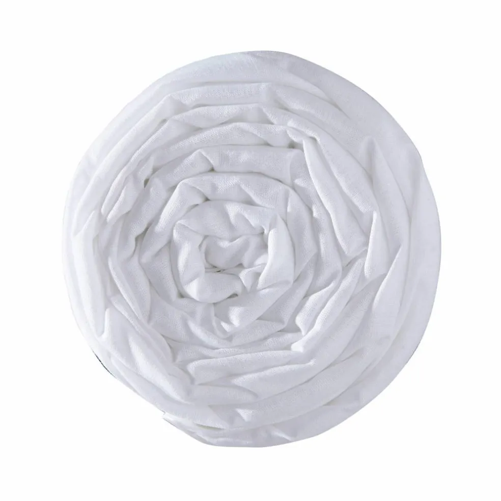 Drap-housse uni sommier articulé polyester-coton 57 fils/cm² - bonnet 26 cm