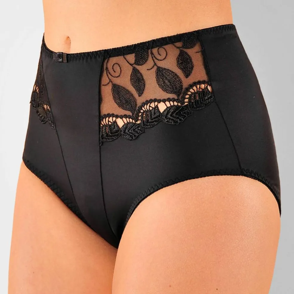 Gainette microfibre et guipure Rima - lot de 2