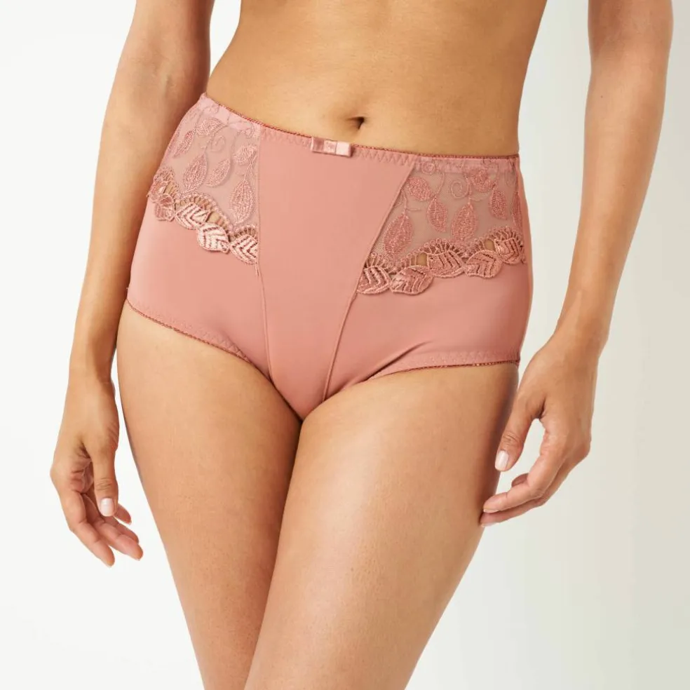 Gainette microfibre et guipure Rima - lot de 2