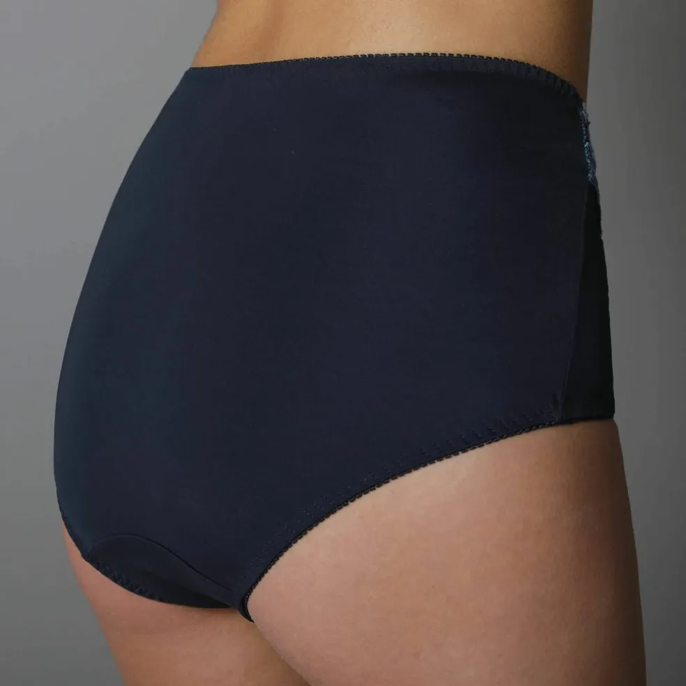 Gainette microfibre tulle brodé Caminata