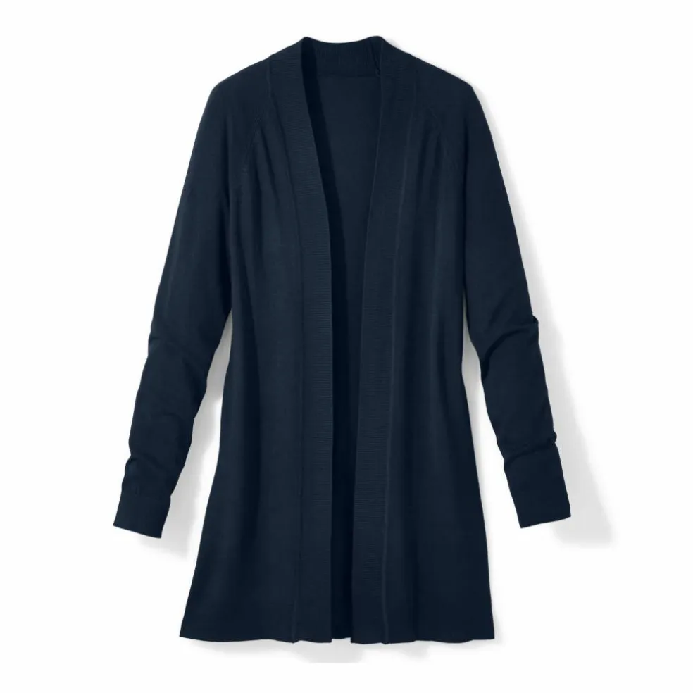 Gilet porter ouvert, manches longues