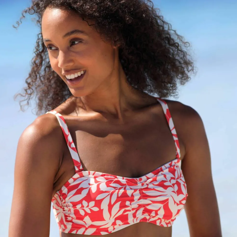 Haut de maillot de bain avec armatures Linao - forme bandeau