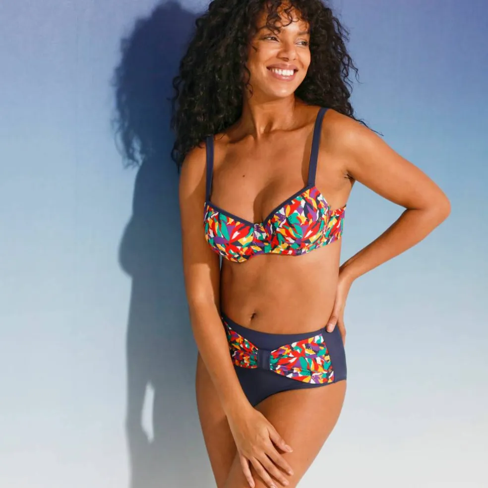 Haut de maillot de bain Toboki coqué avec armatures - forme balconnet