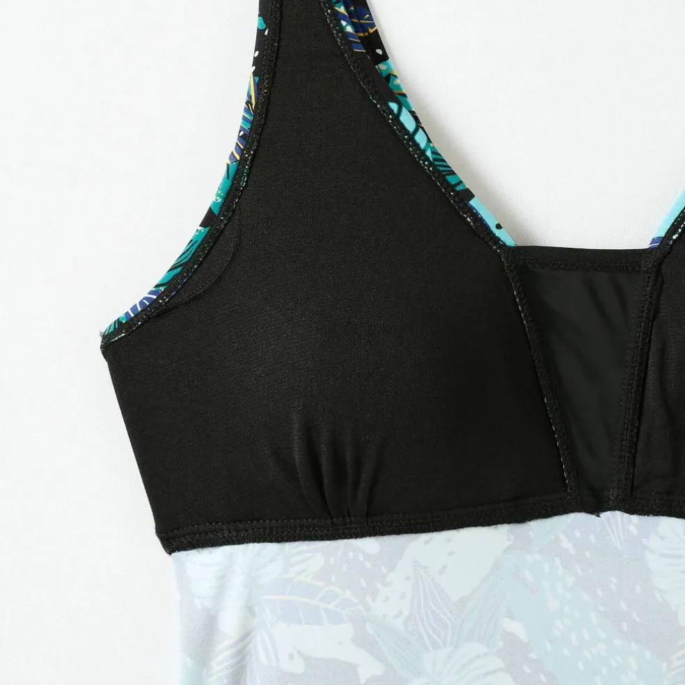Haut de Tankini imprimé ligne post-opératoire PALOMBIA