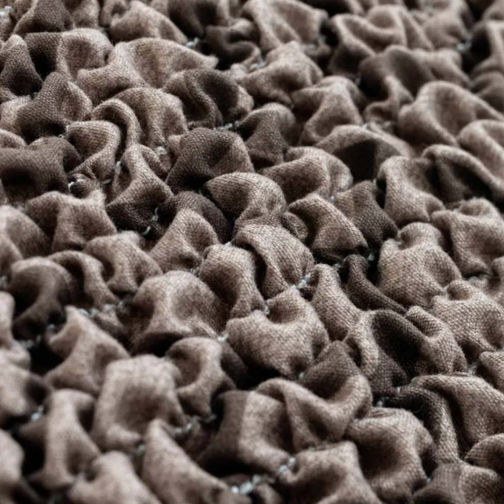 Housse bi-extensible microfibre gaufrée graphique pour fauteuil cabriolet