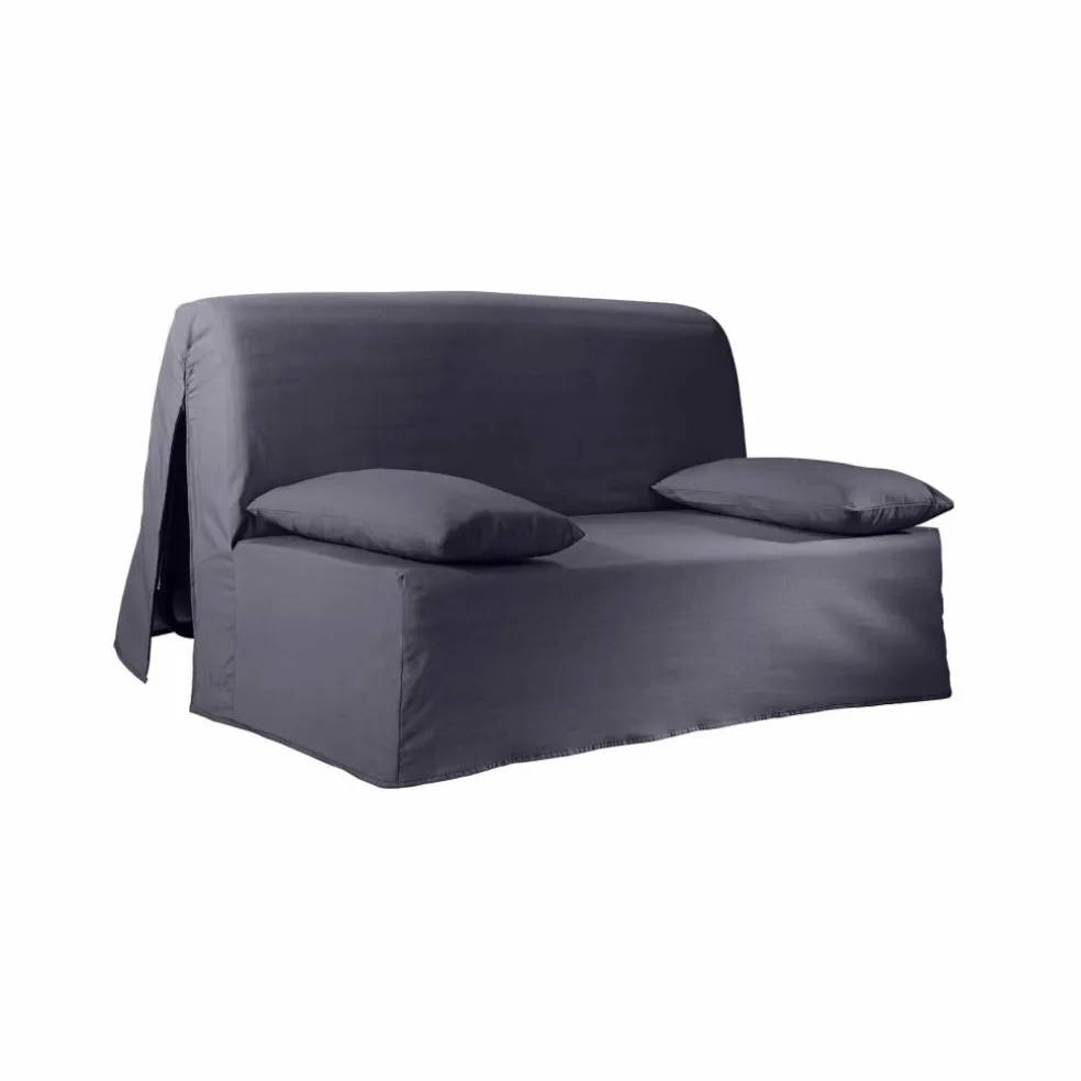Housse canapé BZ bachette coton uni