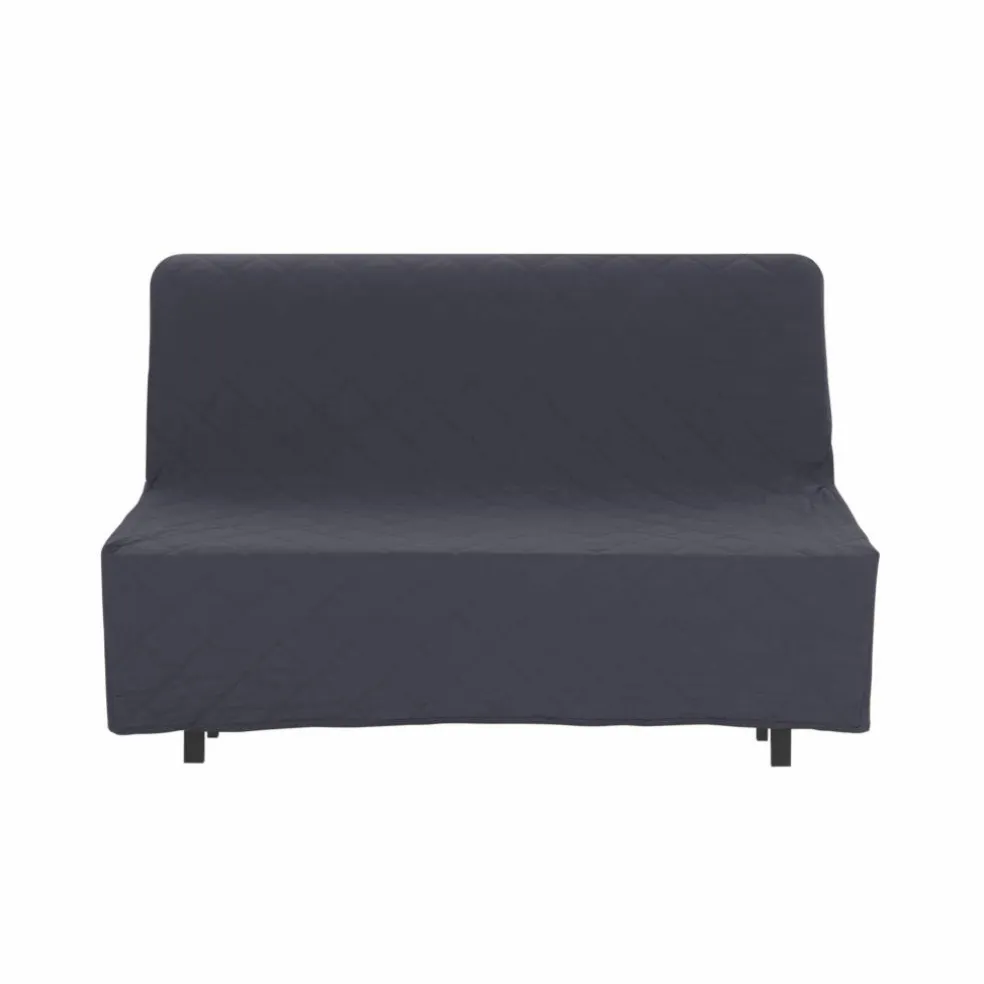 Housse canapé BZ coton bachette uni matelassé