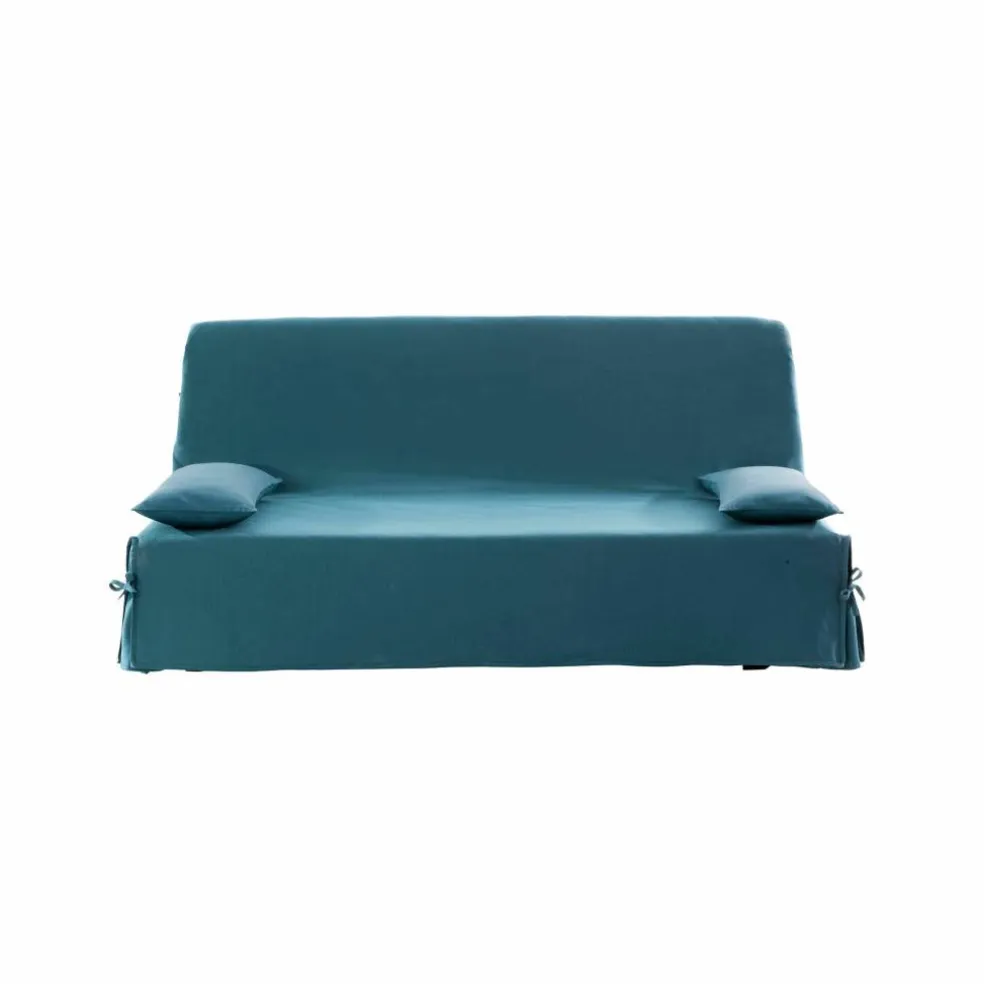 Housse clic-clac standard coton bachette uni