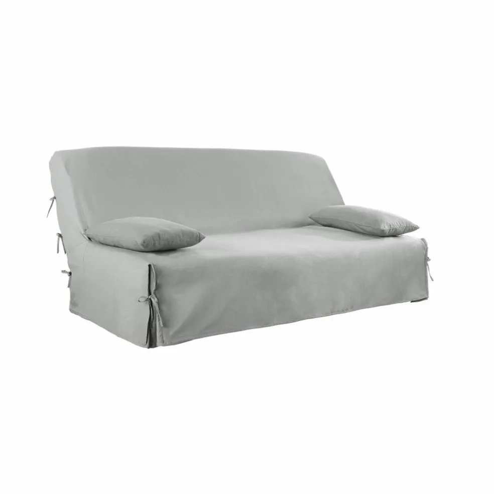 Housse clic-clac standard coton bachette uni