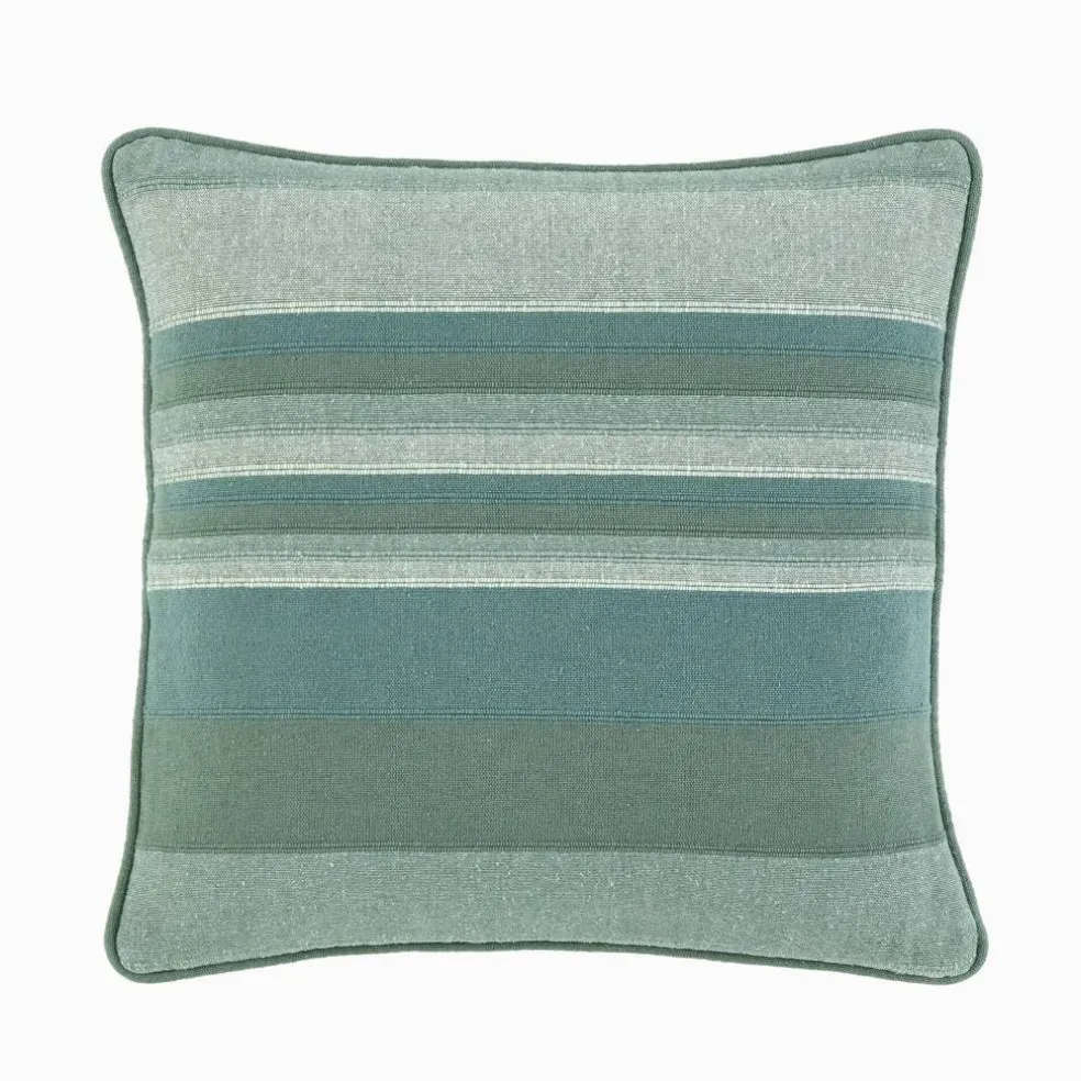 Housse coussin multicolore coton tissage artisanal - lot de 2