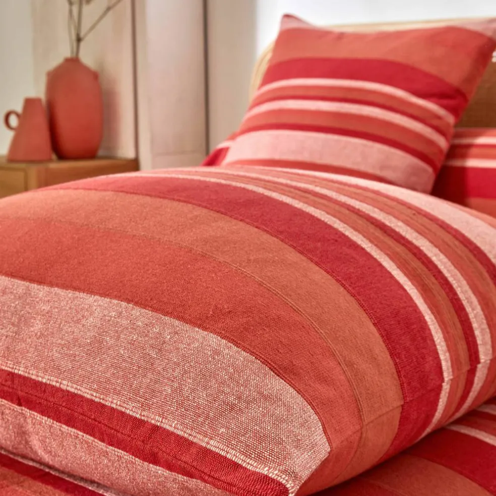 Housse coussin multicolore coton tissage artisanal - lot de 2