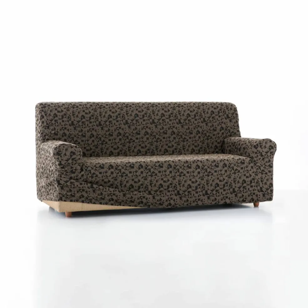 Housse de canapé extensible, motif tacheté graphique