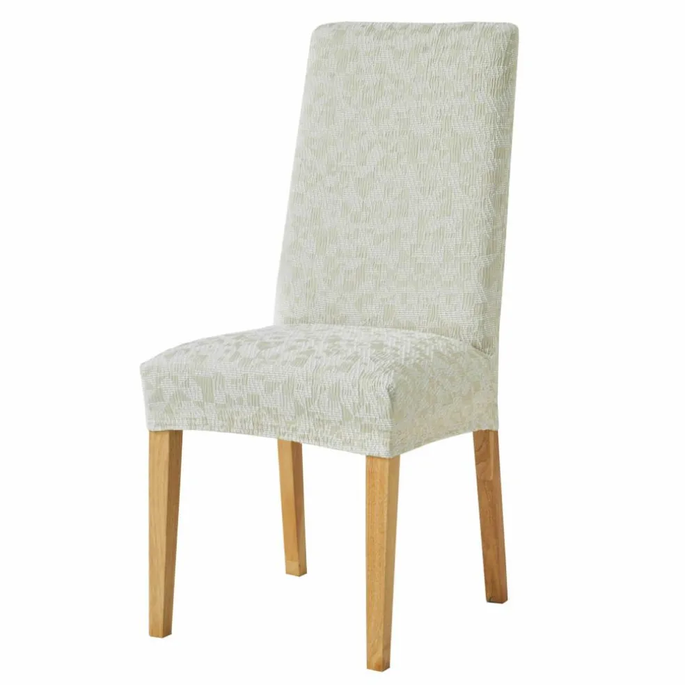 Housse de chaise extensible, motif tacheté graphique