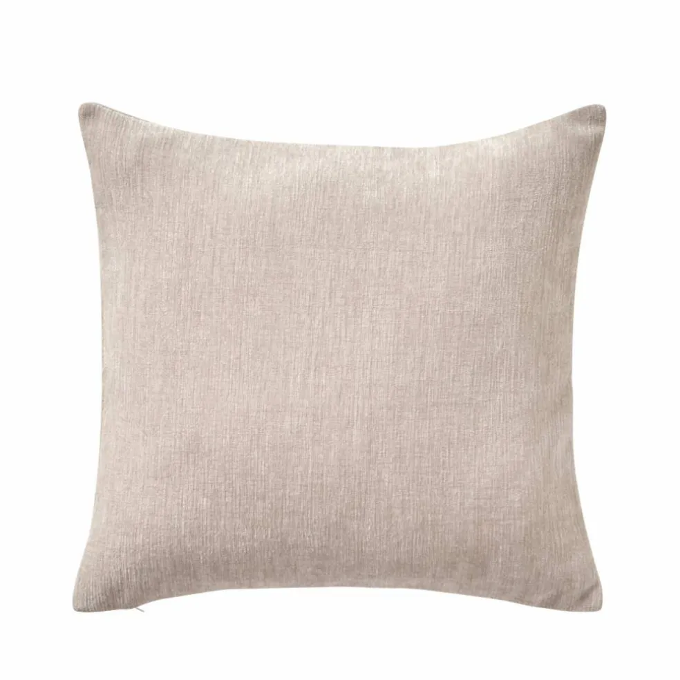 Housse de coussin chenille - lot de 2