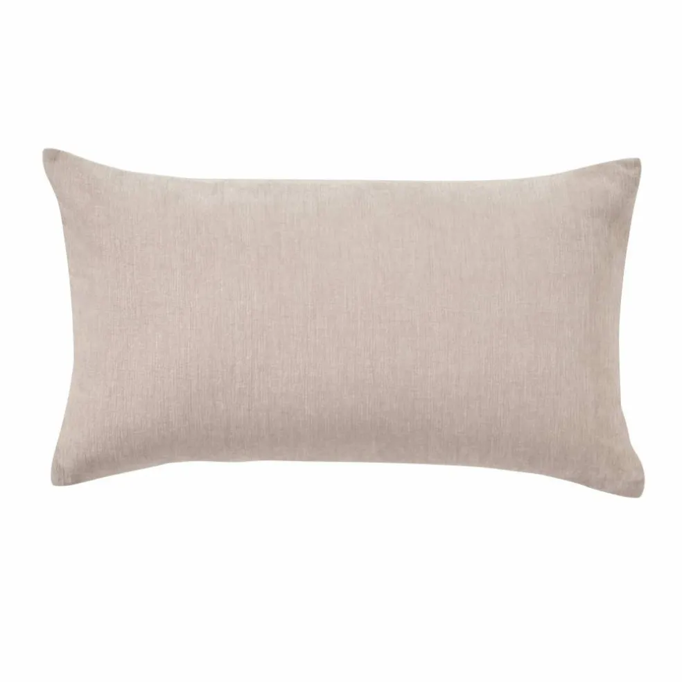 Housse de coussin chenille - lot de 2