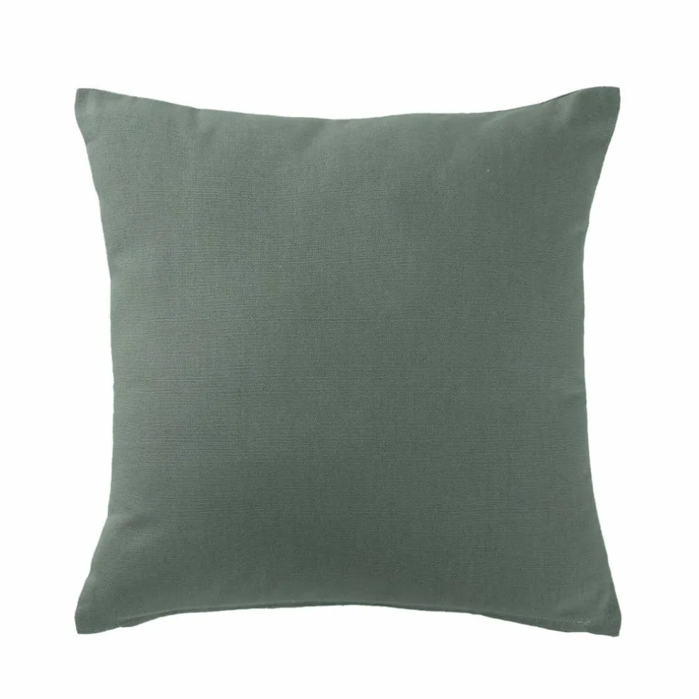 Housse de coussin unie bachette - lot de 2