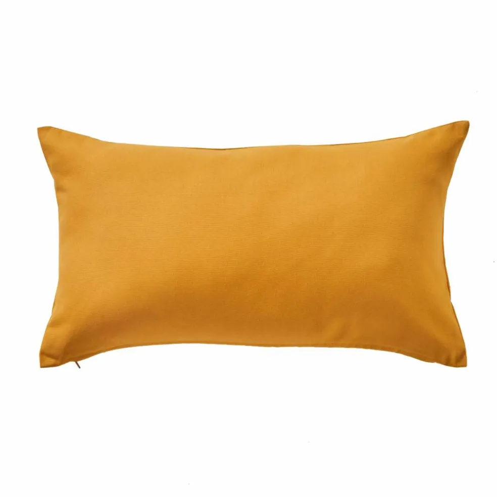 Housse de coussin unie bachette - lot de 2