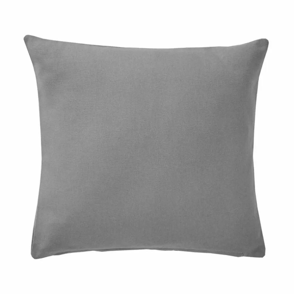 Housse de coussin unie bachette - lot de 2