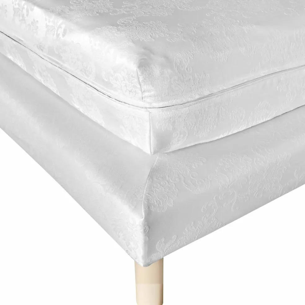 Housse de matelas ou sommier coutil médaillons 18 cm