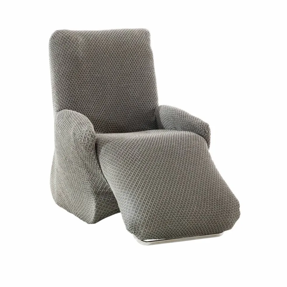 Housse texturée bi-extensible spéciale fauteuil relax