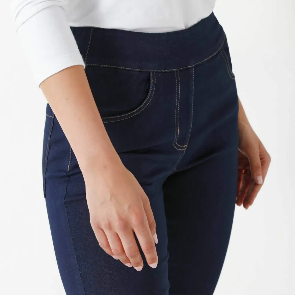 Jean bootcut ultra confort, grande stature